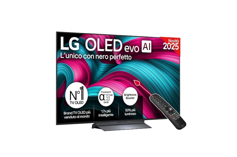Vista frontale OLED55C55LA